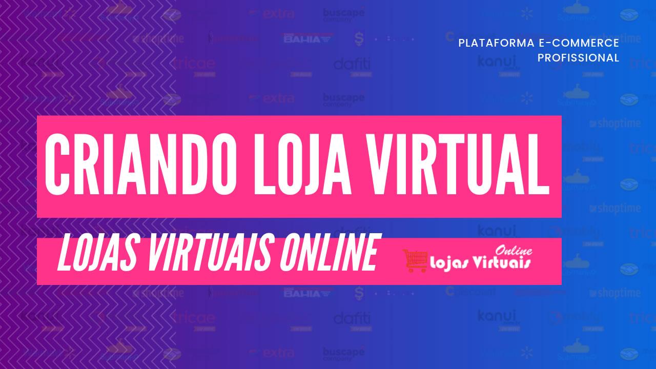 Criando Loja Virtual