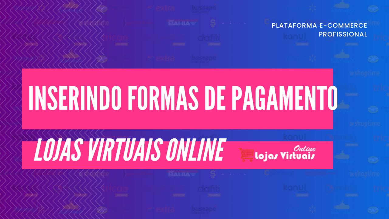 Vídeo Tutorial Academia 4 Inserindo Formas de Pagamento