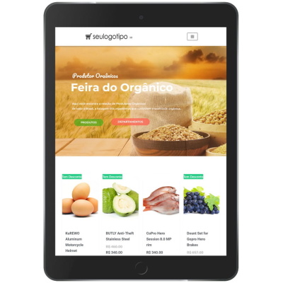loja virtual produtos organicos tablet min