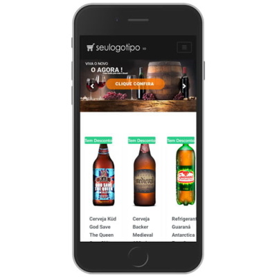 Loja Virtual de Bebidas Mobile