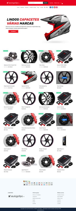 Loja Virtual Moto Peças OpenCart  Motos, Criação de loja virtual, Moto  peças